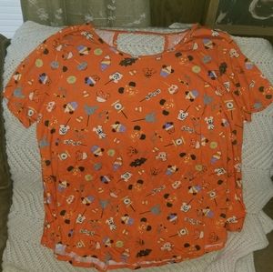 Disney Parks Halloween Top Size 1X New with tags!